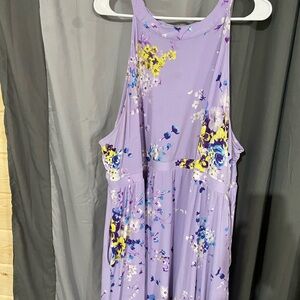 Torrid Lavender Floral Dress